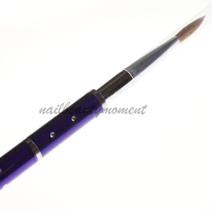Nail Art Kolinsky Acrylic Gel Builder Brush Manicure Tools (B029)